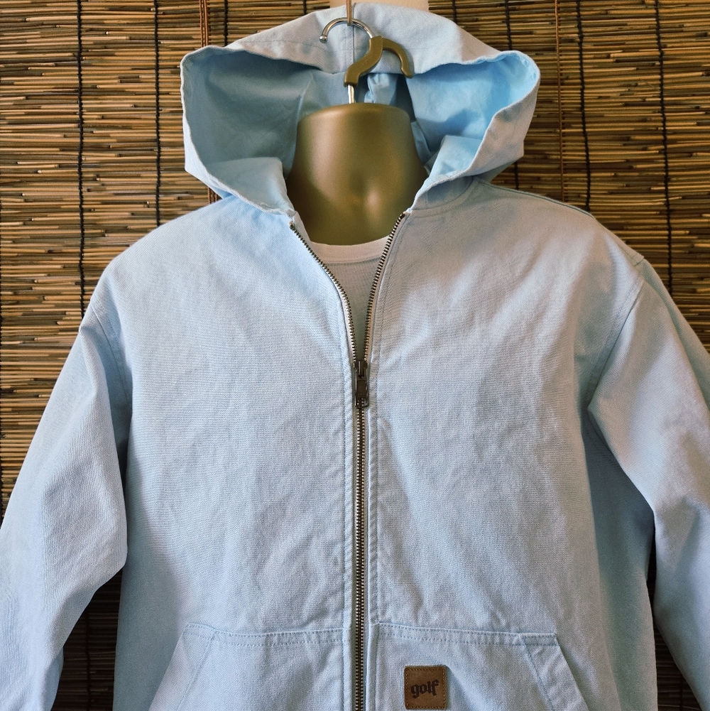 NWOT Golf Wang Canvas Hooded Work Jacket - Picture 2 of 13